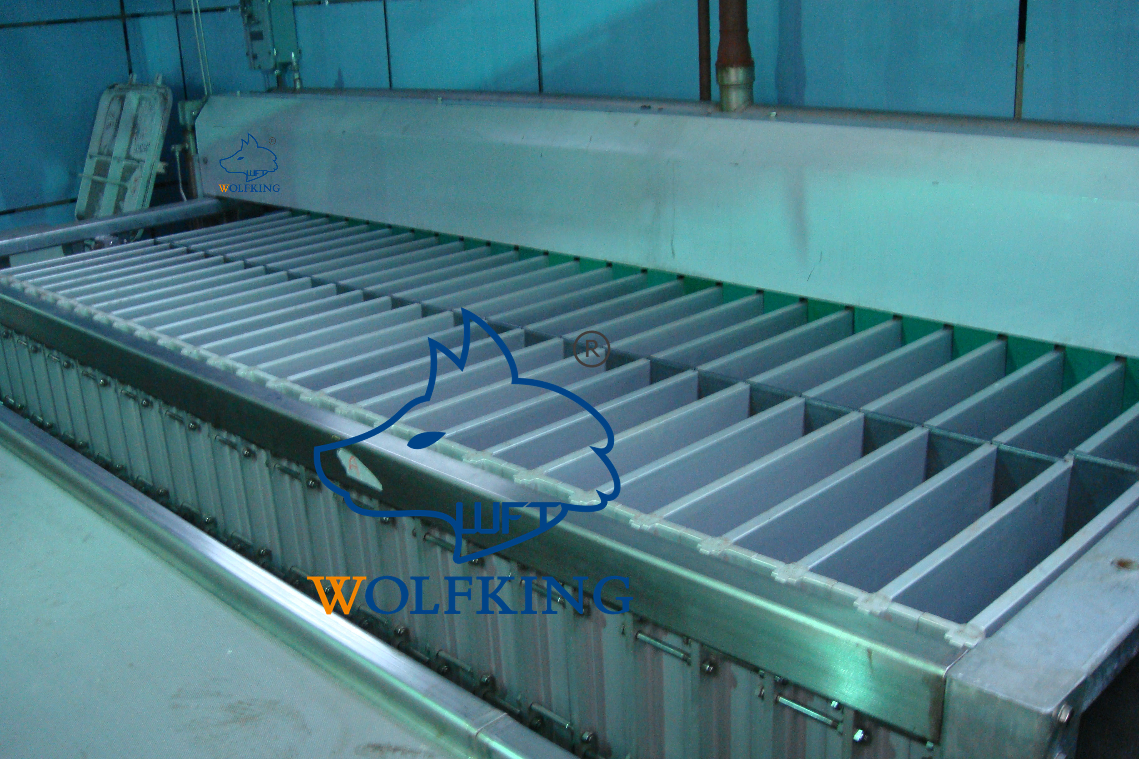 Congelador vertical de placas fácil de procesar y de uso amplio
