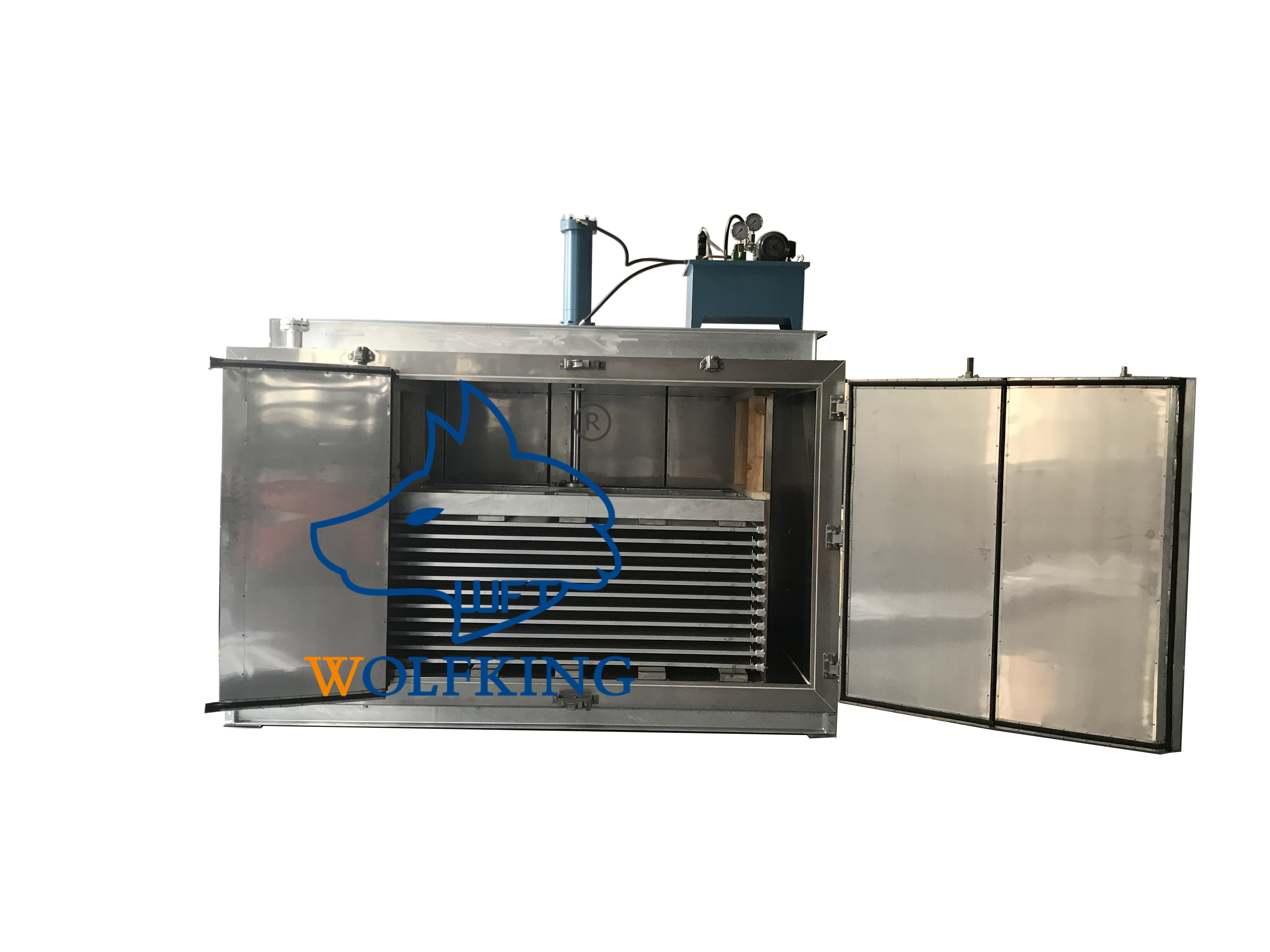 Congelador de placa horizontal de alta capacidad y buena calidad alimentaria