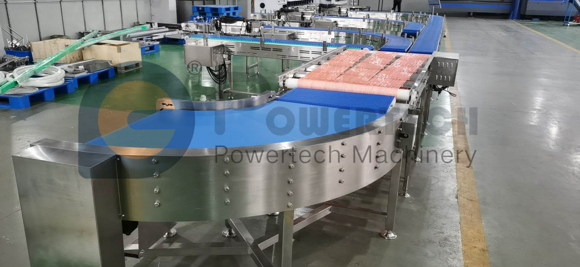 Línea de procesamiento de alimentos de trigo automática personalizada